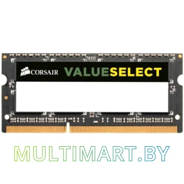 Оперативная память Corsair Value Select 4GB DDR3 SO-DIMM PC3-12800 (CMSO4GX3M1A1600C11)
